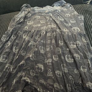 Gray Star Wars Button-Down Tank